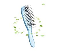 Detangling Hairbrush - Scalp Massage Comb, Anti Static Hairbrushes, Curly Thick Straight Wavy Smoothing, Gentle for All Hair Types, Comfortable Grip Hairbrush for Styling