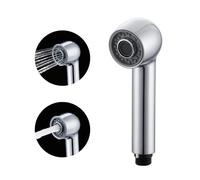 DETBOM Doccetta Lavandino Ricambio con 2 Getti e Spruzzi, Doccetta Cucina con Aeratori a Risparmio Idrico, Doccetta Cucina per Rubinetto Estensibile-Universale G1/2