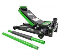 DeTec. 3t Jack Rangierwagengeber 50cm Autoheber Verde extra Piatto 3 Tonnellate
