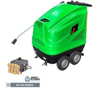 Acqua Calda Idropulitrice 200 BAR Annovi Reverberi Pompa Pulizia Superfici