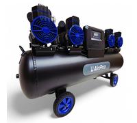 Compressore Silenzioso 120L 75dB Senza Olio Compressore Ad Aria 400V 4x2CV