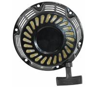 DeTec Seilzugstarter Reversierstarter 5,5-6,5PS per Benzinmotori Nero Manuale