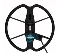 DETECH Piastra Ultimate DD per Minelab Explorer/E-TRAC/QUATTRO/SAFARI, Cerca Metalli, Colore Nero, Dimensioni da 13" e 15" (15") Bobina di Ricerca Rilevatore di Metalli Professionale