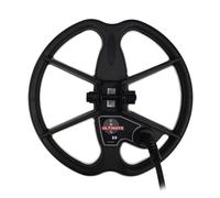DETECH ULTIMATE Piastra DD da 9", Bobina per Metal Detector, Rilevatore Professionale di Metalli Preziosi, Oro, Argento, Monete, Incluso Copripiastra, Compatibile con Simplex Ultra