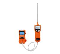 DéTecteur D'Air Portable, Rilevatore multigas Misuratore di gas O2 H2S CO LEL 4 in 1 Ossigeno Idrogeno solforato Monossido di carbonio Rilevatore di perdite di gas combustibili(Detector with pump)