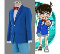 Detective Conan Konan Case Closed Costume Cosplay uniforme anmie bambino...