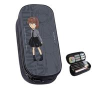 Detective Edogawa Conan Astucci per matite Sesshoumaru Anime Conan Edogawa Borse per matite Studente Grande Capacità Forniture Scolastiche Astucci per matite
