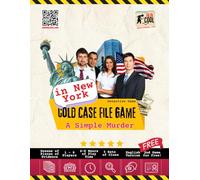 Detective Game - Murder Mystery Game - A Simple Murder in New York: An unsolved cold case file - Can you solve the crime?