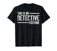Detective Mystery Lovers Questo è Il Mio Costume da Detective Maglietta