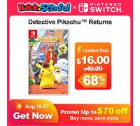 Detective Pikachu Returns Nintendo Switch Game Deals 100% Original Physical Game Card Single Player Adventure genere for Switch