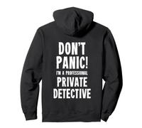 Detective privato Felpa con Cappuccio
