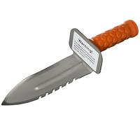 Deteknix Quest 1V_1503.101 - Attrezzo per scavare diamantato, lama seghettata lato sinistro, con fodero incluso, colore: Arancione