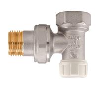 DETENTORE AD ANGOLO PER RADIATORI 3/8 F 4 PZ