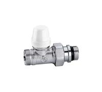 Detentore Caleffi dritto per rame e multistrato 1/2" Ottone cromato