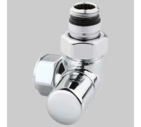 Detentore D Arredo ad Angolo Destro Cromo ½ x 2419 Arteclima