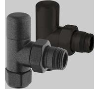 DETENTORE D'ARREDO A SQUADRA "HIGH STYLE B" - Nero Opaco 1/2 x 24-19