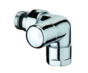 Detentore D'arredo ad Angolo Sx Cromo Lucido S.f 322 a 31SXCR 04