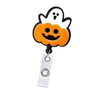 Detentore Dei Badge Halloween Per La Bobina A Scomparsa Degli Insegnanti Studente