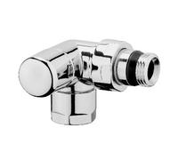 DETENTORE Di ARREDO AD ANGOLO DX CROMO LUCIDO 3/8"