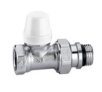 Detentore diritto Caleffi 432 per radiatori M/F 1/2 cromato 432402