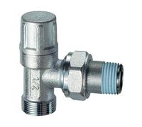 Detentore per termosifone a squadra Far 1100 1/2 cromato 1100 12