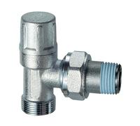 Detentore per termosifone a squadra Far 1100 3/8 cromato 1100 38