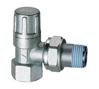 Detentore per termosifone a squadra Far 1200 3/8 cromato 1200 38