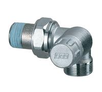 Detentore per termosifone ad angolo sinistro Far 1116 3/8 cromato 1116 38