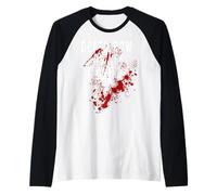 Detenuto nel braccio della morte 94109 insanguinato Maglia con Maniche Raglan