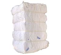 Deterdem Shop Pezzame Bianco Prima Scelta Confezione Salvaspazio Panni Strofinacci di Cotone per assorbire Confezione kg 20 - ASSICURATI di Acquistare da Venditore Giusta QUALITA'