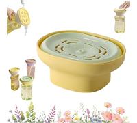 Detergent Presser, Laundry Detergent Presser, Laundry Detergent Dispenser, Liquid Laundry Soap Dispenser, Suitable for Most Cleaning Agents, Great for Washings Dishe (Yellow)