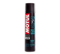 MOTUL MC Care E9 Wash And Wax Pulitore a secco Spray 400 ml