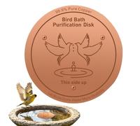 Detergente acquatico - Disco in rame da dieci centimetri, purificatore d'acqua agli ioni naturali, inibitore della crescita delle alghe, funzione di rilascio minerale sommergibile, categoria accessori