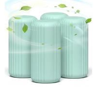 Detergente automatico per tazza del WC da 4 confezioni, detergente per serbatoio del WC a mani libere con freschezza di lunga durata, previene il calcare e le macchie