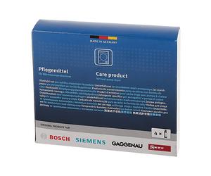 DETERGENTE BOSCH 00312111 - 4 flaconi da 125 ml, per asciugatrice