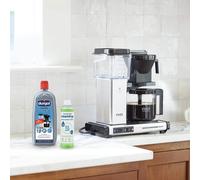 Detergente Cleandrip per caffettiere elettriche a filtro Moccamaster, 250 ml (per 10 cicli di pulizia)