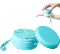 Detergente Corpo In Silicone - Spazzola Doccia Morbida Per Esfoliazione, Spazzola Doccia Portatile E Detergente Corpo Con Dispenser Di Sapone, per La Pulizia Quotidiana, Spa, Viaggi, Doccia e Bagno