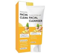 Detergente delicato alla curcuma e acido cogico -Lenisce la pelle stressata | Formula ipoallergenica a pH bilanciato, adatta all'uso quotidiano su pelli sensibili, normali e secche; 100 ml