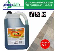 Detergente Disincrostante Per Piastrellati 5 LT Pulizia Malta da Pavimenti HACCP
