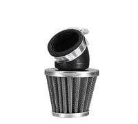 Detergente Filtro Aria per Moto Filtro Aria Universale Per Moto, ATV, Pit Dirt Bike, Scooter, Stile Conico Da 28-48 Mm Con Ingresso Curvo A 45 Gradi.(48mm)