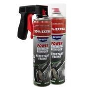 Detergente Freni Power Delle Parti Spray Presto 2 X 600 ML Con Manico Pistola