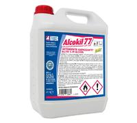 Detergente Igienizzante Alcolico 80% ALCOKILL77 5lt Kiter - Tavoli e Superfici