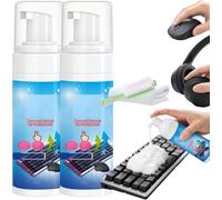 Detergente in schiuma per tastiera e mouse, kit di pulizia per tastiera ed elettronica, formula ad asciugatura rapida che non lascia residui appiccicosi o macchie, per tastiere, mouse da gioco