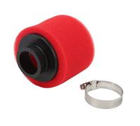 Detergente in Spugna per Filtro Dell'aria da 35 Mm/1,38 Pollici Spugne Esterne Filtro Aria Per 50cc 110cc 125cc 140cc 150cc 160cc 200cc Moto ATV(Un rosso))