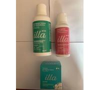 Detergente Intimo Antibatterico + Detergente Intimo Lenitivo + Salviette Per L'Igiene Intima Ill Igenizzante gel