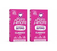 Detergente Intimo Classico pH 4.5 Puro Amore - Sapone Intimo Delicato con Estratti Naturali, Azione Protettiva Uomo Donna - 2 Unita da 250ml