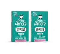 Detergente Intimo Fresh pH 4.5 Puro Amore - Sapone Intimo Rinfrescante con Estratti Naturali, Detergente Delicato Uomo Donna - 2 Unita da 250ml