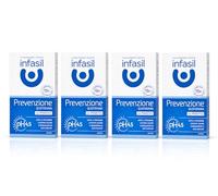 Detergente Intimo Prevenzione Quotidiana pH 4.5 con Prebiotico Infasil - Sapone Intimo Delicato Antiodore Donna, Igiene Intima Quotidiana - 4 Unita da 200ml