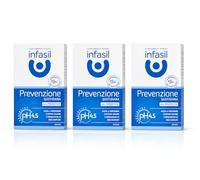 Detergente Intimo Prevenzione Quotidiana pH 4.5 con Prebiotico Infasil - Sapone Intimo Delicato Antiodore Donna, Igiene Intima Quotidiana - 3 Unita da 200ml