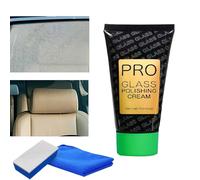 Detergente Lass per Veicoli | Detergente Dettaglio 120 g Per Film Grasso | Crema Rimozione Macchie Con Asciugamano Spugna | Per Pulizia Al Dettaglio Interni Auto Parabrezza Vetri Camion E SUV